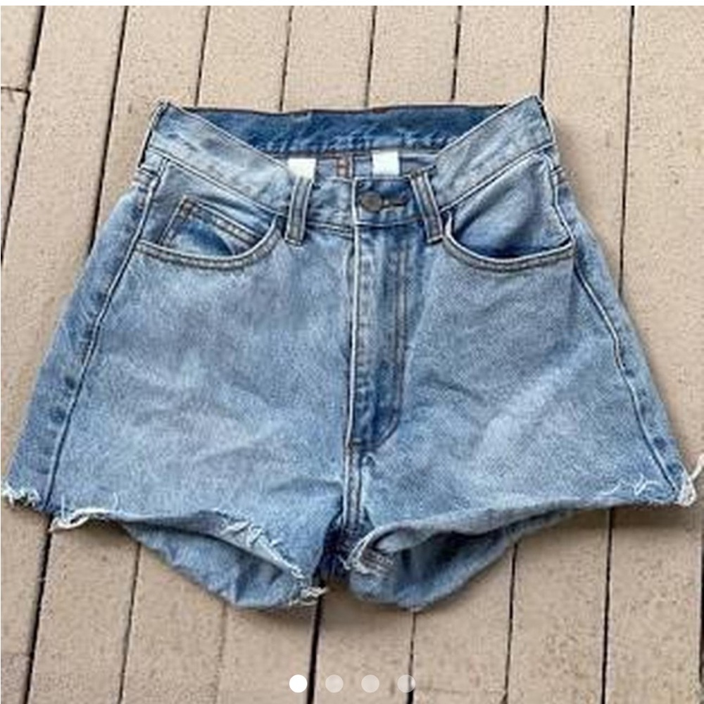 Brandy Melville high waited jean shorts
